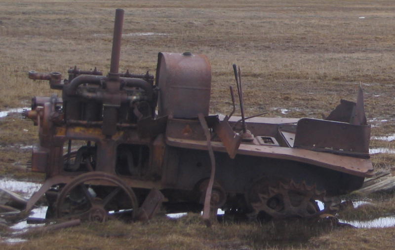Eine schwere Zahnradbahn hatte sich im Permafrost als nutzlos erwiesen